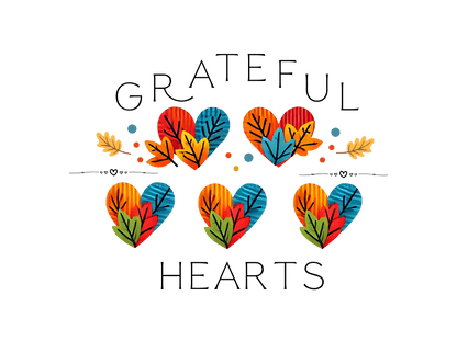 Grateful Hearts - A Family Affair 🧡💛❤️ - Five Hearts - Unisex T-Shirt - Whippie's