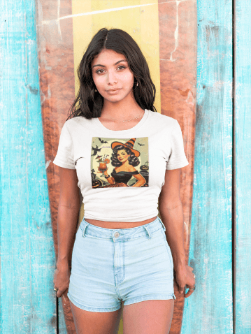 Bewitched & Bubbly Women's Favorite Tee - Spellbinding Style! 🍸✨ - Whippie's