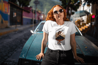 Bewitching Glamour Women's Favorite Tee - A Retro Halloween Dream 🍸✨ - Whippie's