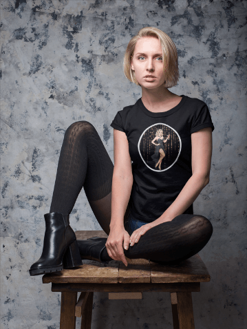 Bewitching Glamour Women's Favorite Tee - A Retro Halloween Dream 🍸✨ - Whippie's