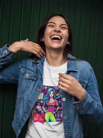 Dance Mom Magic (Blue Hair Mom) - A Colorful Celebration 🌈 - Women's Softstyle Tee - Whippie's