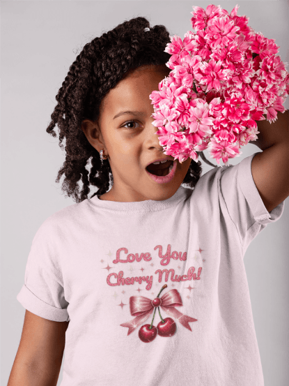 🍒 Love You Cherry Much! 🍒 Spread the Love! Youth T-shirt - Whippie's
