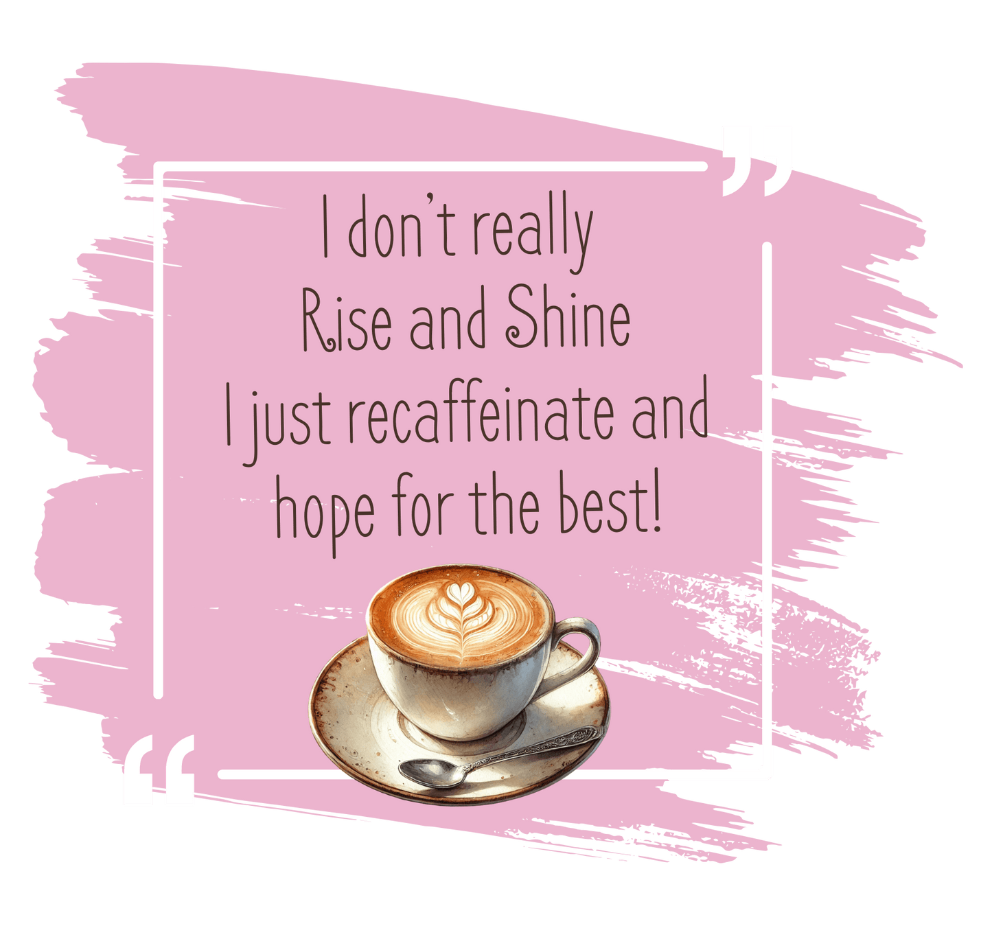 Recaffeinate & Hope Unisex Tee - But First, Coffee! ☕️💖 - Whippie's