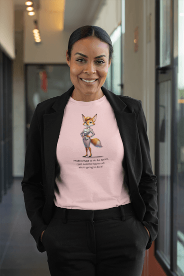 "To-Do List" Women's Tee - Who's Doing This?! 🦊📝 - Women's Tee - Whippie's