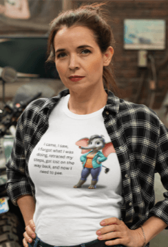 "I Came, I Saw..." Mom Brain - Women's Tee - Whippie's