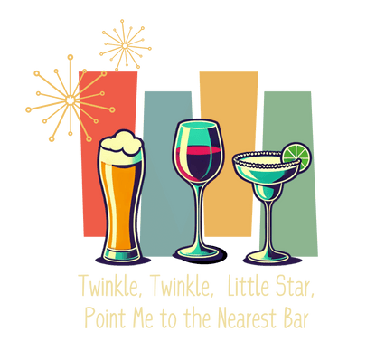 Twinkle, Twinkle, Little Star, Point Me to the Nearest Bar Unisex HD Cotton™ T-shirt - Whippie's