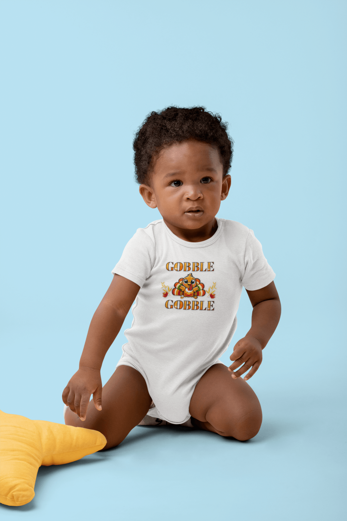 Thanksgiving Collection: GOBBLE GOBBLE Baby Onesie Celebrate Thanksgiving in Style! - Whippie's