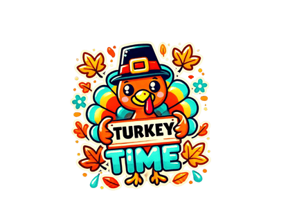 Thanksgiving Collection: “Turkey Time” Baby Onesie It’s Turkey Time! - Whippie's