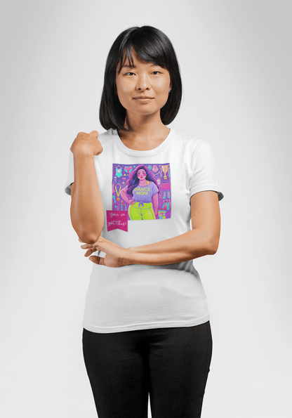 Dance Mom: You've Got This - Asian Mom (Curvy) - Women's Softstyle Tee Celebrate Your Inner Dance Mom! - Whippie's