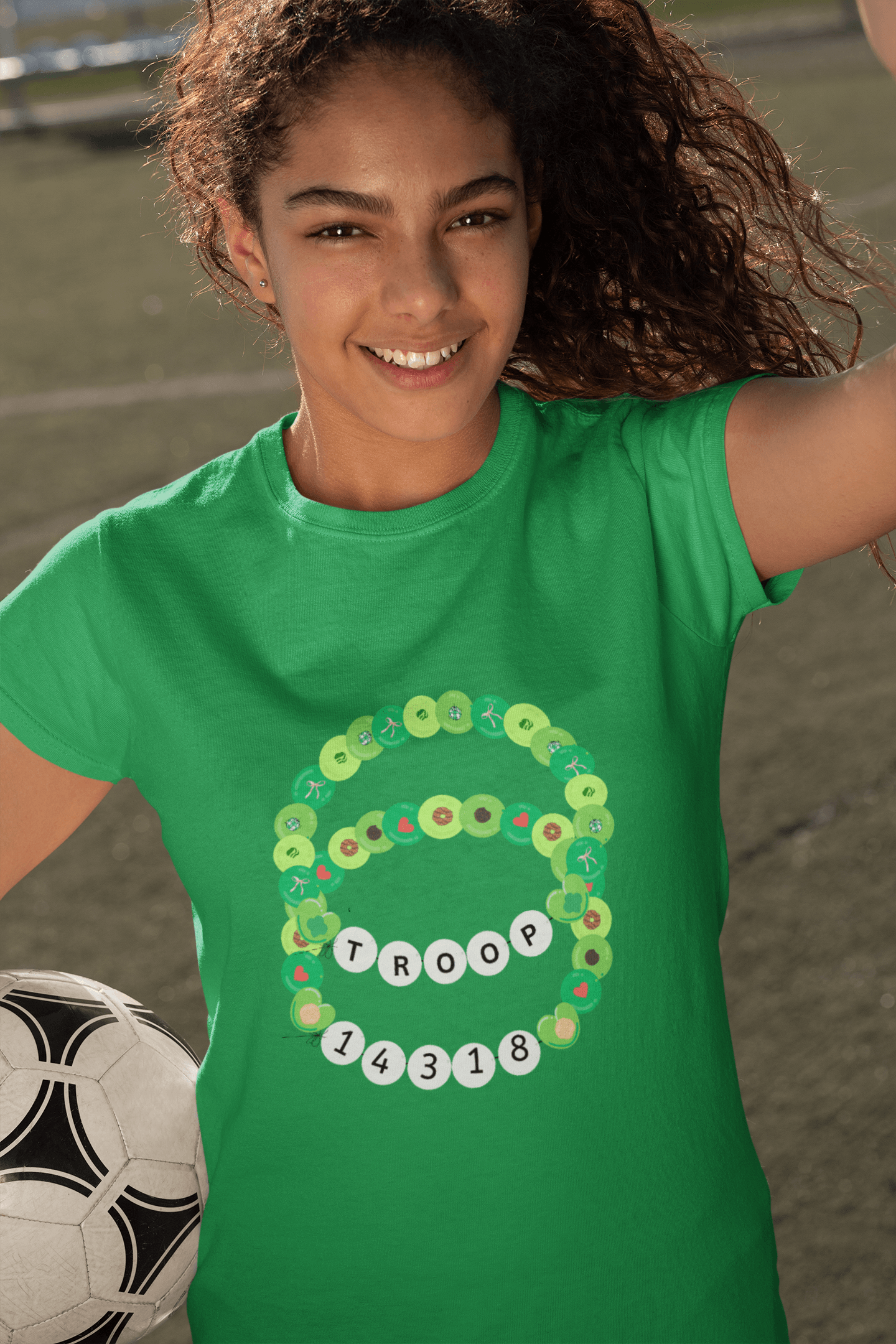 Future Leader - Girl Scout Youth Tee - Inspire Greatness! - Whippie's