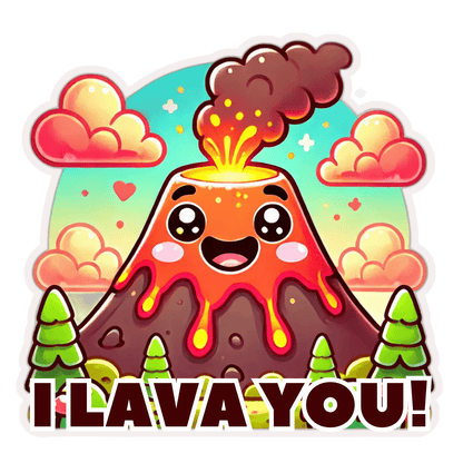 I Lava You - Youth Tee ❤️🌋 - Whippie's