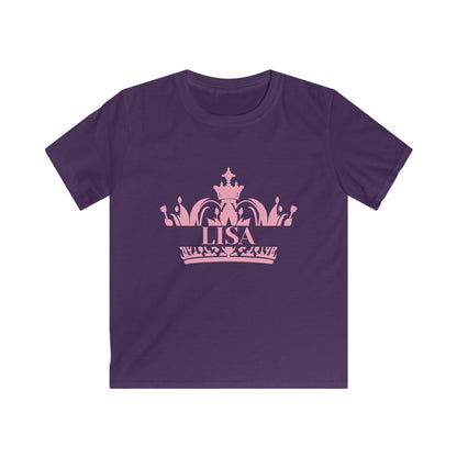 Crown Youth Tee - 👑 Rule Your World with Style! 👑 Personalizable - Whippie's