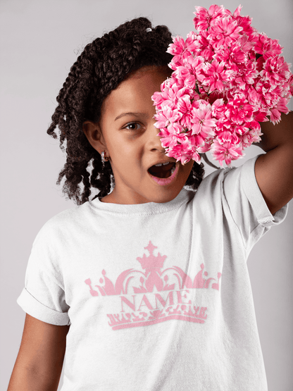 Crown Youth Tee - 👑 Rule Your World with Style! 👑 Personalizable - Whippie's