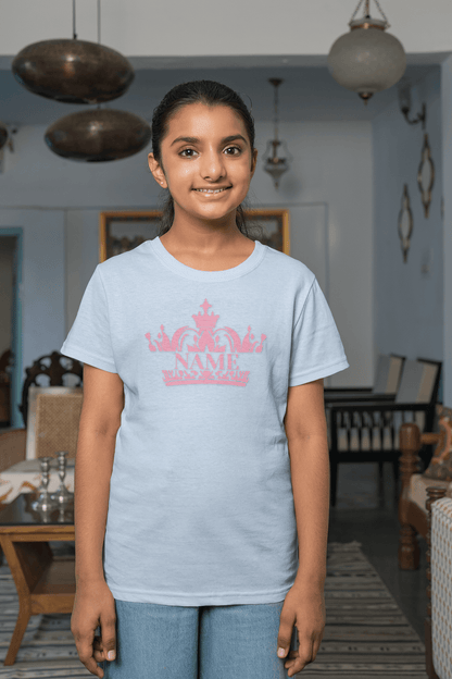 Crown Youth Tee - 👑 Rule Your World with Style! 👑 Personalizable - Whippie's