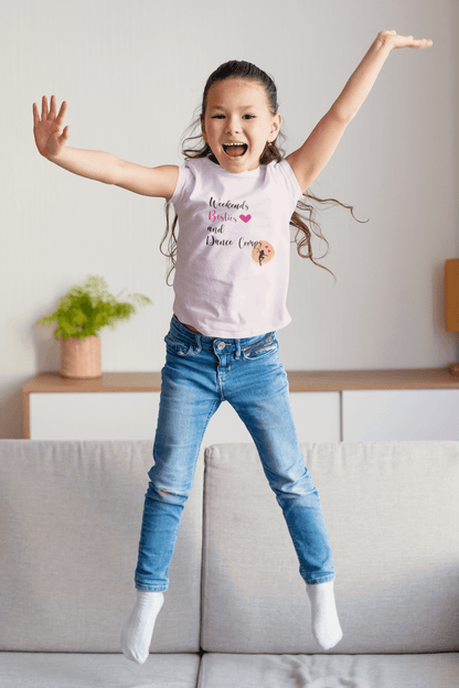 Weekends, Besties, & Dance Comps Youth Tee - 👯‍♀️💖 Dance Friends Make the Best Friends! 💖👯‍♀️ - Whippie's