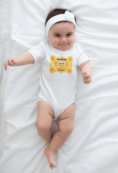 Thankful, Blessed, and Mashed Potato Obsessed - Onesie - Whippie's
