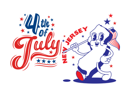 State Flag Pride - 4th of July Youth Tee - Personalizable - Whippie's