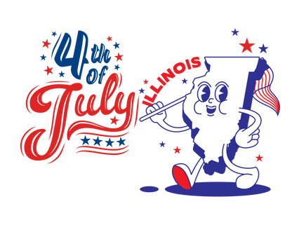 State Flag Pride - 4th of July Youth Tee - Personalizable - Whippie's