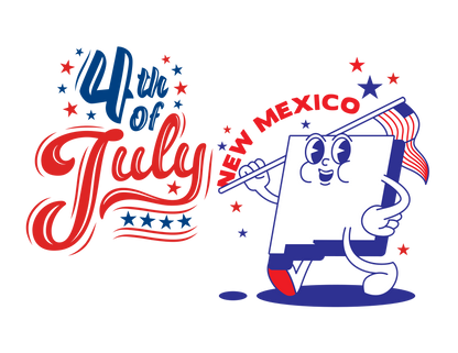 State Flag Pride - 4th of July Youth Tee - Personalizable - Whippie's