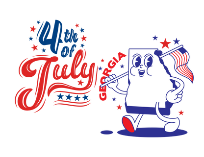 State Flag Pride - 4th of July Youth Tee - Personalizable - Whippie's