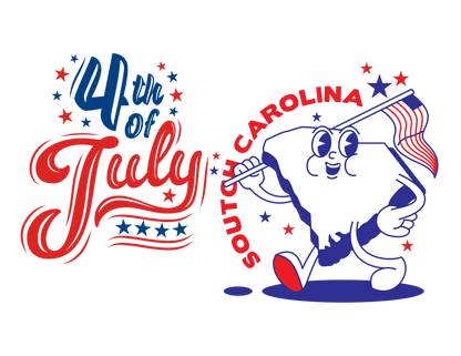 State Flag Pride - 4th of July Youth Tee - Personalizable - Whippie's