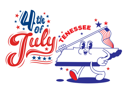 State Flag Pride - 4th of July Youth Tee - Personalizable - Whippie's