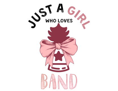 Just a Girl Who Loves... Graphic Women's Baby Tee | Choose Your Passion 💖 - Personalizable - Whippie's
