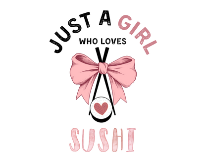 Just a Girl Who Loves... Graphic Women's Baby Tee | Choose Your Passion 💖 - Personalizable - Whippie's