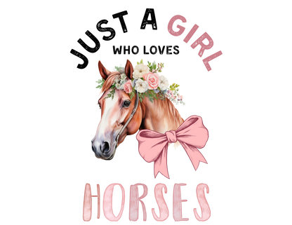 Just a Girl Who Loves... Graphic Women's Baby Tee | Choose Your Passion 💖 - Personalizable - Whippie's