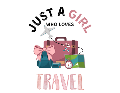 Just a Girl Who Loves... Graphic Women's Tee | Choose Your Passion 💖 - Personalizable - Whippie's