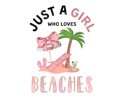 Just a Girl Who Loves... Graphic Women's Tee | Choose Your Passion 💖 - Personalizable - Whippie's