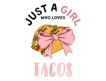 Just a Girl Who Loves... Graphic Women's Tee | Choose Your Passion 💖 - Personalizable - Whippie's
