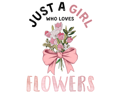 Just a Girl Who Loves... Graphic Women's Tee | Choose Your Passion 💖 - Personalizable - Whippie's