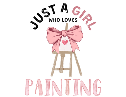 Just a Girl Who Loves... Graphic Women's Tee | Choose Your Passion 💖 - Personalizable - Whippie's