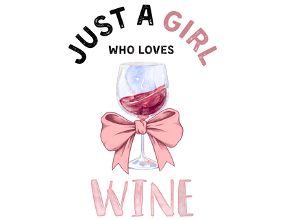 Just a Girl Who Loves... Graphic Women's Tee | Choose Your Passion 💖 - Personalizable - Whippie's