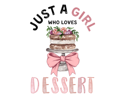 Just a Girl Who Loves... Graphic Women's Tee | Choose Your Passion 💖 - Personalizable - Whippie's