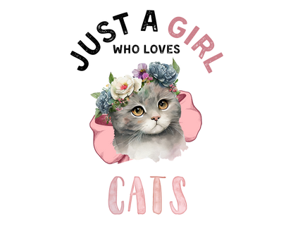 Just a Girl Who Loves... Graphic Women's Tee | Choose Your Passion 💖 - Personalizable - Whippie's