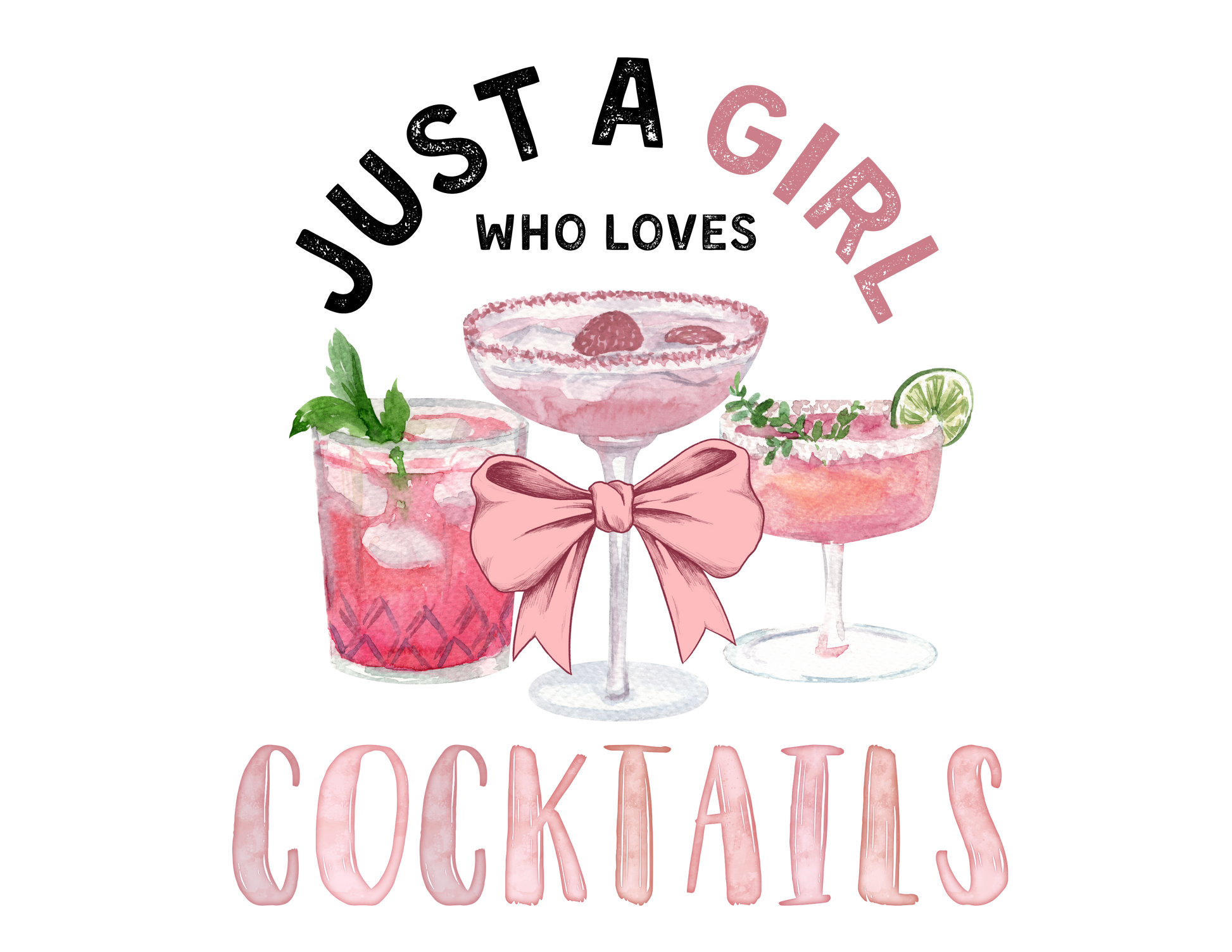 Just a Girl Who Loves... Graphic Women's Tee | Choose Your Passion 💖 - Personalizable - Whippie's