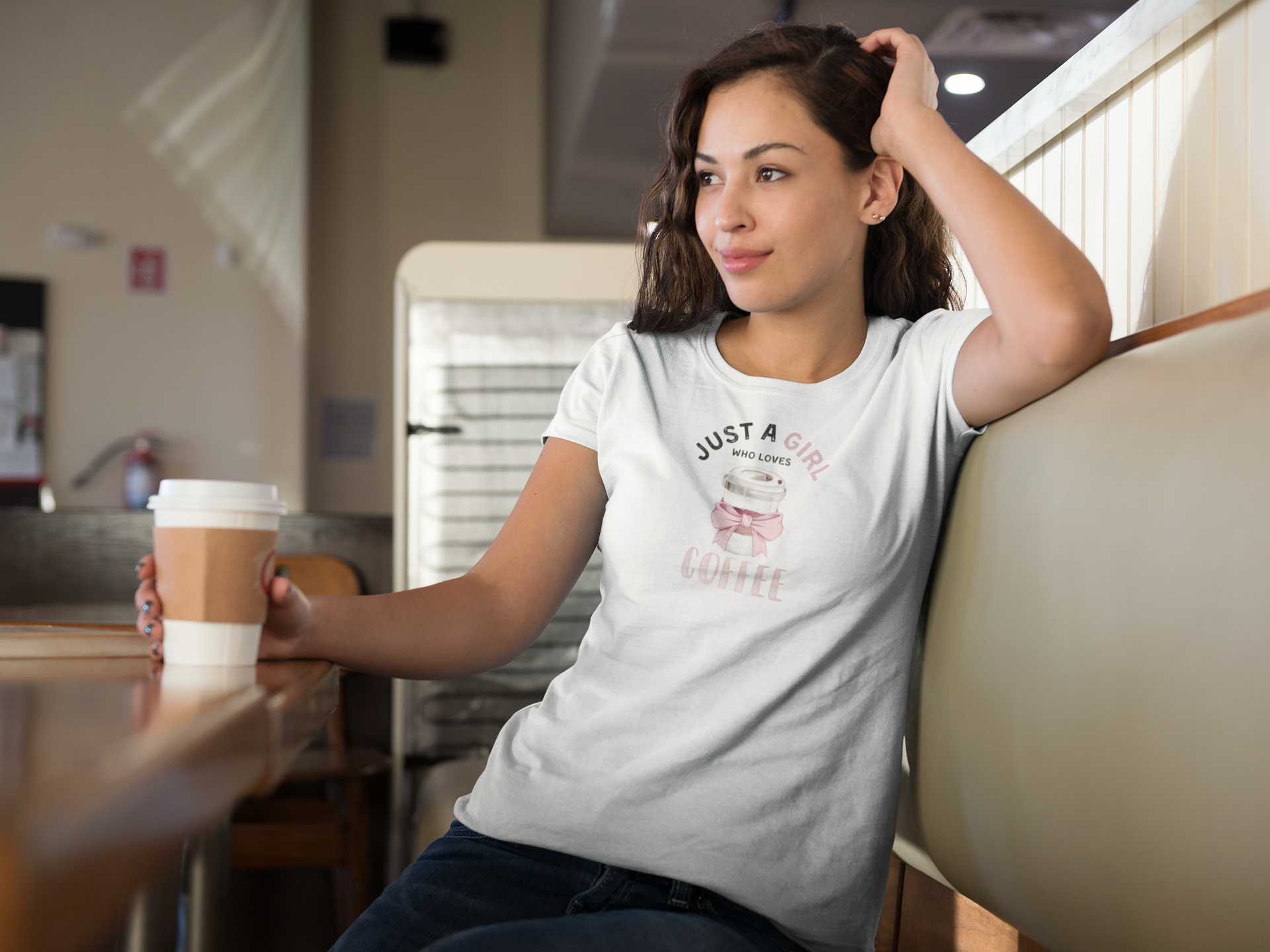 Just a Girl Who Loves... Graphic Women's Tee | Choose Your Passion 💖 - Personalizable - Whippie's