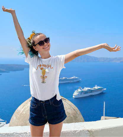 MOMosa: Orange Juice & Champagne Women's Tee - Whippie's