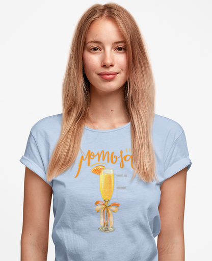 MOMosa: Orange Juice & Champagne Women's Tee - Whippie's
