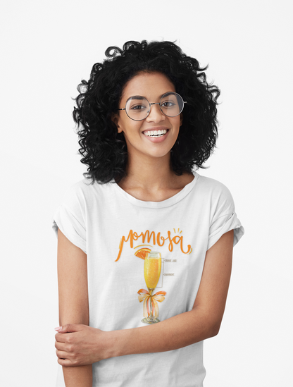 MOMosa: Orange Juice & Champagne Women's Tee - Whippie's