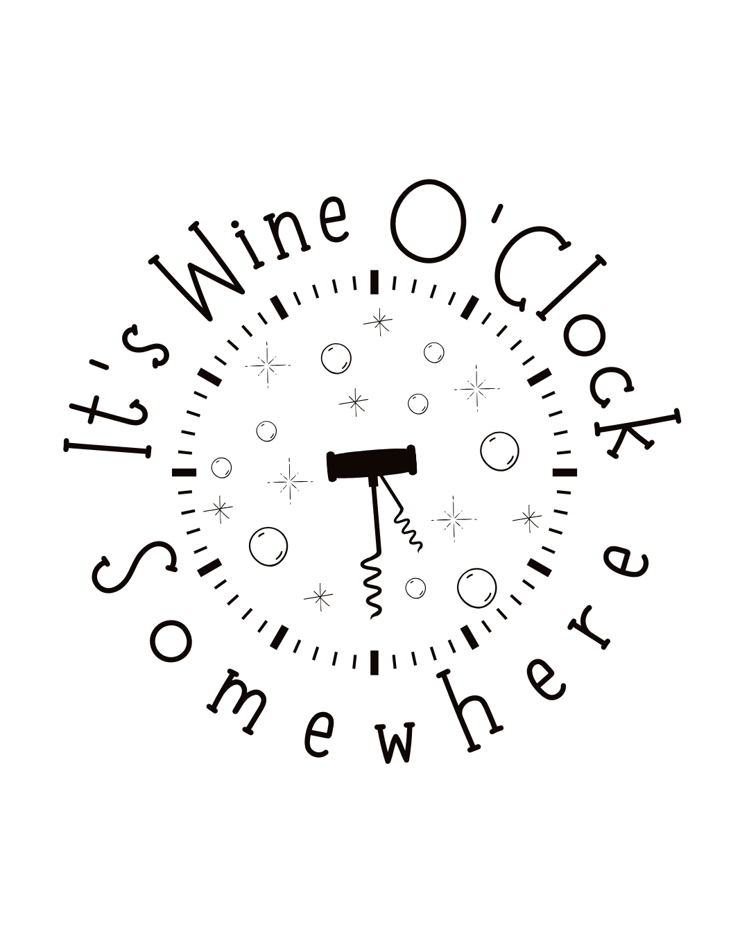 It's Wine O'Clock Somewhere Unisex Tee