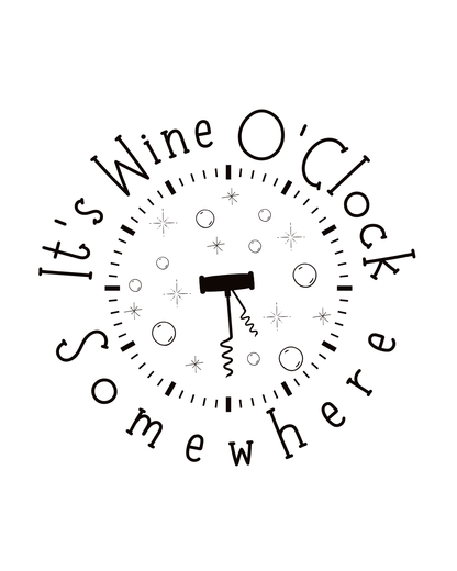 It's Wine O'Clock Somewhere Unisex Tee