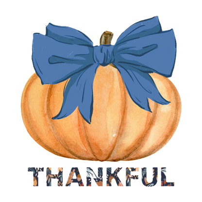 Thankful Pumpkin: Kids' Thanksgiving Thankful Tee