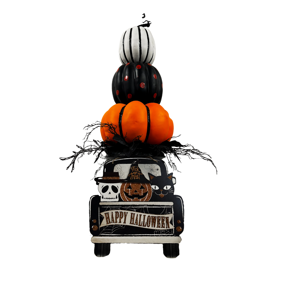 Halloween Truck | Festive Pumpkin Pickup Unisex Tee