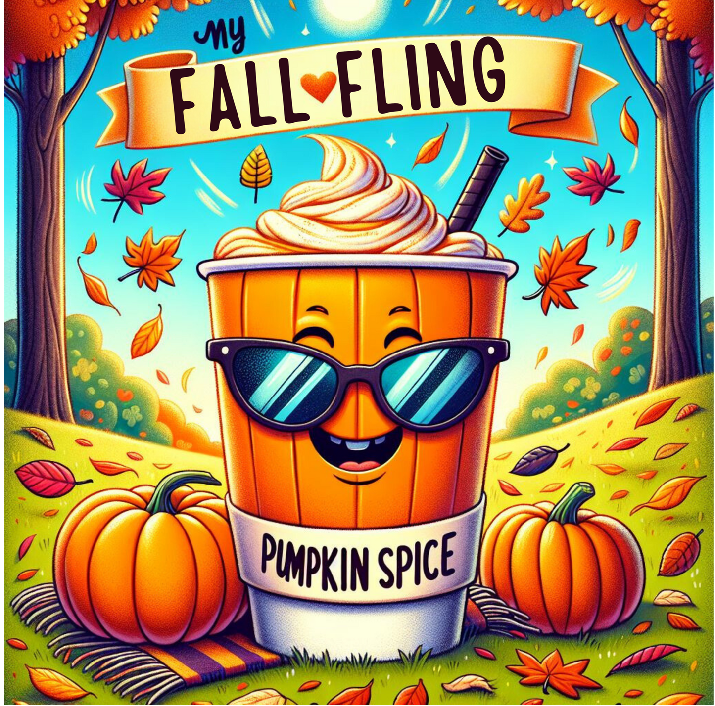 My Fall Fling Pumpkin Spice Tee