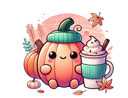 Cute Pumpkin Latte Pumpkin Spice Tee