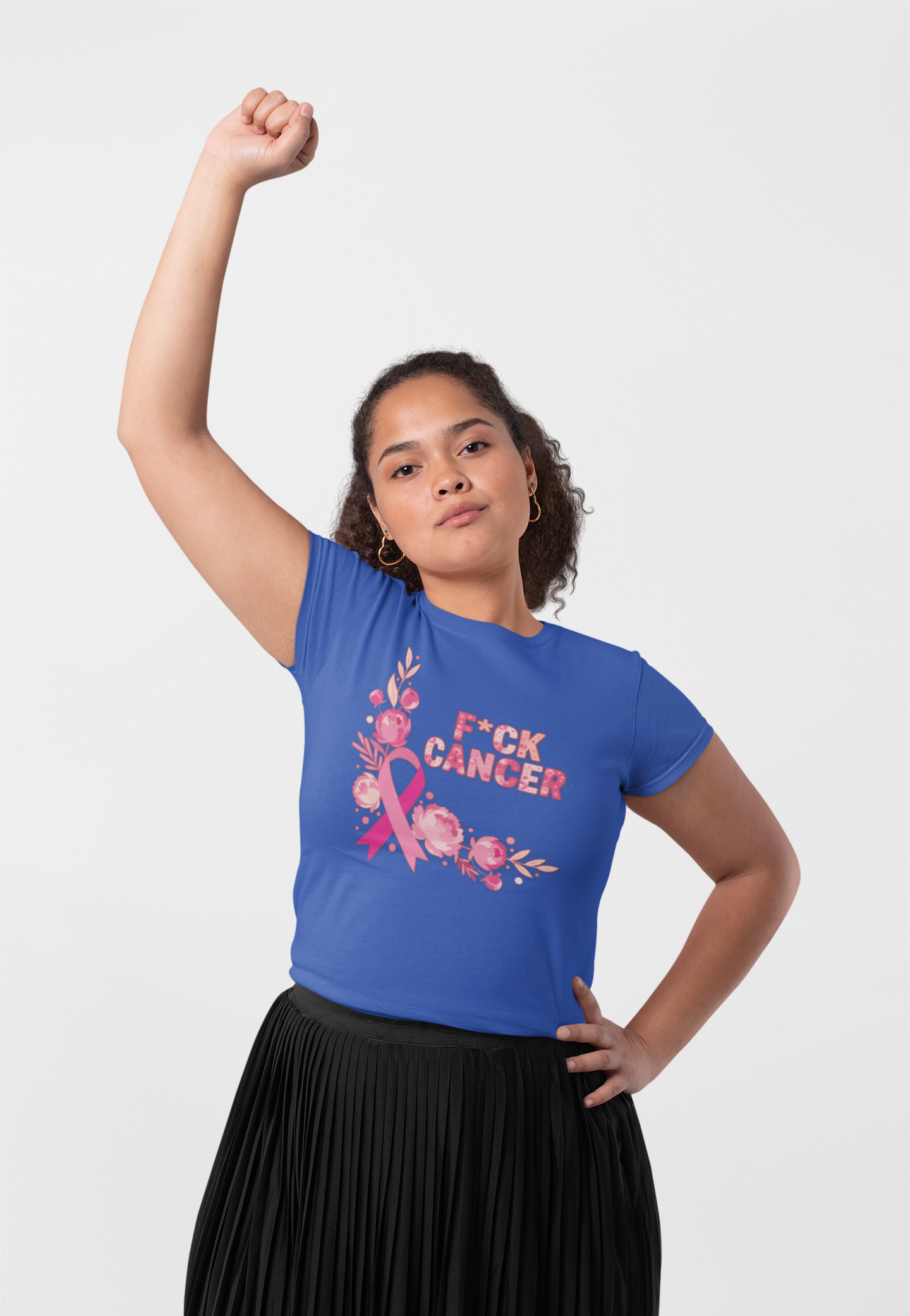 Lisa Whippie Fundraiser Breast Cancer Tee - F*CK Cancer Women's