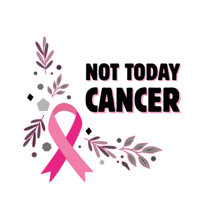 Lisa Whippie Fundraiser Breast Cancer Tee - Not Today Cancer Geometric Youth